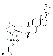 CAS#: 78730-58-2, [(3S,5S,8R,9S,10S,13R,17R)-14-Hydroxy-10,13-Dimethyl-17-(5-Oxo-2H-Furan-3-Yl)-1,2,3,4,5,6,7,8,9,11,12,15,16,17-Tetradecahydrocyclopenta[a]Phenanthren-3-Yl] 2-(4-Methylphenyl)Sulfonyloxyacetate