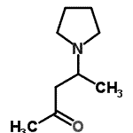 CAS#: 787487-47-2, 4-(1-Pyrrolidinyl)-2-pentanone