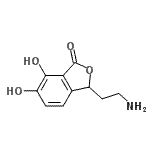 CAS#: 787500-53-2, 3-(2-Aminoethyl)-6,7-dihydroxy-2-benzofuran-1(3H)-one