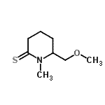 CAS#: 787636-53-7, 6-(Methoxymethyl)-1-methyl-2-piperidinethione