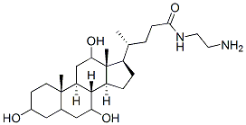 CAS#: 78793-09-6, (4R)-N-(2-Aminoethyl)-4-[(3R,5S,7R,8R,9S,10S,12S,13R,14S,17S)-3,7,12-Trihydroxy-10,13-Dimethyl-2,3,4,5,6,7,8,9,11,12,14,15,16,17-Tetradecahydro-1H-Cyclopenta[a]Phenanthren-17-Yl]Pentanamide