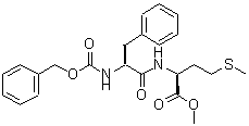 CAS 登录号：78816-88-3， N-[(苄氧基)羰基]-L-苯丙氨酰-L-蛋氨酸甲酯