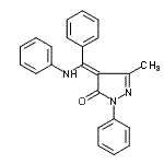 CAS#: 78872-43-2, (4Z)-4-[Anilino(phenyl)methylene]-5-methyl-2-phenyl-2,4-dihydro-3H-pyrazol-3-one