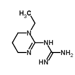 CAS#: 788762-50-5, 1-(1-Ethyl-1,4,5,6-tetrahydro-2-pyrimidinyl)guanidine