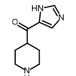 CAS 登录号：788820-80-4， 1H-咪唑-4-基(4-哌啶基)甲酮