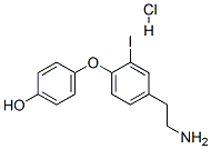 CAS#: 788824-64-6, 4-[4-(2-Aminoethyl)-2-Iodophenoxy]Phenol Hydrochloride