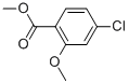 CAS # 78955-90-5, 4-氯-2-甲氧基苯甲酸甲酯