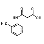 CAS 登录号：78987-20-9， 3-[(2-甲基苯基)氨基]-3-氧代丙酸
