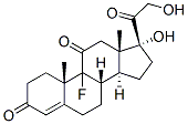 CAS#: 79-60-7, 9-Fluoro-17,21-Dihydroxy-Pregn-4-Ene-3,11,20-Trione