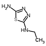 CAS#: 79010-42-7, N-Ethyl-1,3,4-thiadiazole-2,5-diamine