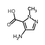 CAS#: 790164-97-5, 4-Amino-1-methyl-1H-pyrazole-5-carboxylic acid