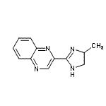 CAS#: 790175-67-6, 2-(4-Methyl-4,5-dihydro-1H-imidazol-2-yl)quinoxaline
