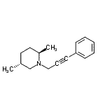 CAS#: 790205-14-0, (2R,5R)-2,5-Dimethyl-1-(3-phenyl-2-propyn-1-yl)piperidine