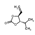 CAS 登录号：790300-34-4， (4S,5S)-4-异丙基-5-乙烯基-1,3-二氧戊环-2-酮