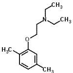 CAS#: 790595-22-1, 2-(2,5-Dimethylphenoxy)-N,N-diethylethanamine