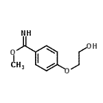 CAS 登录号：790602-34-5， 甲基4-(2-羟基乙氧基)苯甲亚氨酸酯