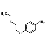 CAS#: 790617-44-6, 4-[2-(Ethylsulfanyl)ethoxy]aniline