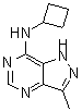 CAS#: 790666-34-1, N-Cyclobutyl-3-methyl-1H-pyrazolo[4,3-d]pyrimidin-7-amine