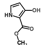 CAS 登录号：79068-31-8， 甲基3-羟基-1H-吡咯-2-羧酸酯