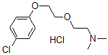 CAS#: 79072-75-6, 2-[2-(4-Chlorophenoxy)Ethoxy]-N,N-Dimethylethanamine Hydrochloride