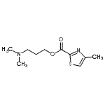 CAS#: 791014-77-2, 3-(Dimethylamino)propyl 4-methyl-1,3-thiazole-2-carboxylate