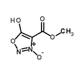 CAS 登录号：791056-84-3， 甲基5-羟基-1,2,3-恶二唑-4-羧酸酯3-氧化物