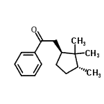 CAS#: 791104-81-9, 1-Phenyl-2-[(1S,3R)-2,2,3-trimethylcyclopentyl]ethanone
