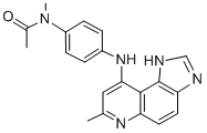 CAS#: 79152-85-5, N-Methyl-N-[4-[(7-Methyl-3H-Pyrido[3,2-e]Benzimidazol-9-Yl)Amino]Phenyl]Acetamide Hydrochloride