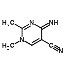 CAS#: 791546-40-2, 4-Imino-1,2-dimethyl-1,4-dihydro-5-pyrimidinecarbonitrile