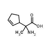 CAS#: 791557-84-1, 2-Amino-2-(2-cyclopenten-1-yl)propanoic acid