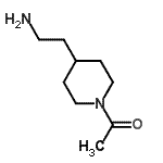 CAS#: 791563-61-6, 1-[4-(2-Aminoethyl)-1-piperidinyl]ethanone