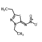 CAS#: 791577-40-7, (2Z)-3,5-Diethyl-N-nitro-1,3,4-thiadiazol-2(3H)-imine