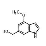 CAS#: 791807-50-6, (4-Methoxy-1H-indol-6-yl)methanol