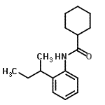 CAS#: 791830-85-8, N-(2-sec-Butylphenyl)cyclohexanecarboxamide