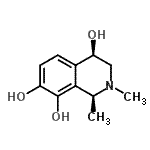 CAS#: 79201-27-7, (1S,4R)-1,2-Dimethyl-1,2,3,4-tetrahydro-4,7,8-isoquinolinetriol