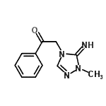 CAS#: 792134-99-7, 2-(5-Imino-1-methyl-1,5-dihydro-4H-1,2,4-triazol-4-yl)-1-phenylethanone