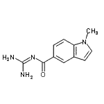 CAS 登录号：792163-48-5， N-(二氨基亚甲基)-1-甲基-1H-吲哚-5-甲酰胺