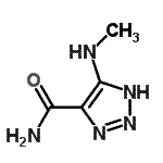 CAS#: 79248-05-8, 4-(Methylamino)-1H-1,2,3-triazole-5-carboxamide
