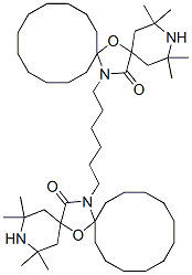 CAS#: 79276-19-0, 2,2,4,4-Tetramethyl-20-[6-(2,2,4,4-Tetramethyl-21-Oxo-7-Oxa-3,20-Diazadispiro[5.1.11.2]Heneicos-20-Yl)Hexyl]-7-Oxa-3,20-Diazadispiro[5.1.11.2]Heneicosan-21-One