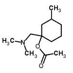 CAS 登录号：792845-44-4， 1-[(二甲基氨基)甲基]-3-甲基环己基乙酸酯