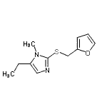 CAS#: 792846-39-0, 5-Ethyl-2-[(2-furylmethyl)sulfanyl]-1-methyl-1H-imidazole
