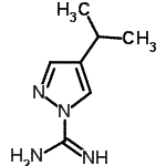 CAS#: 792853-01-1, 4-Isopropyl-1H-pyrazole-1-carboximidamide