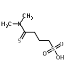 CAS 登录号：792861-48-4， 4-(二甲基氨基)-4-硫代-1-丁烷磺酸
