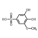 CAS#: 792868-86-1, 3,4-Dihydroxy-5-methoxybenzenesulfonic acid