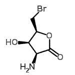 CAS#: 792876-67-6, (3S,4R,5S)-3-Amino-5-(bromomethyl)-4-hydroxydihydro-2(3H)-furanone