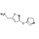 CAS#: 792881-56-2, 3-[(5-Ethyl-1,2-oxazol-3-yl)oxy]-1-azabicyclo[2.2.1]heptane