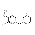 CAS#: 792891-36-2, 2-(4-Methoxy-3-methylbenzyl)piperazine
