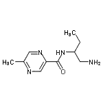 CAS#: 792907-21-2, N-(1-Amino-2-butanyl)-5-methyl-2-pyrazinecarboxamide