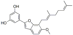 CAS#: 79295-49-1, 5-[7-[(2E)-3,7-Dimethylocta-2,6-Dienyl]-6-Methoxy-1-Benzofuran-2-Yl]Benzene-1,3-Diol