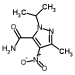 CAS#: 792969-86-9, 1-Isopropyl-3-methyl-4-nitro-1H-pyrazole-5-carboxamide